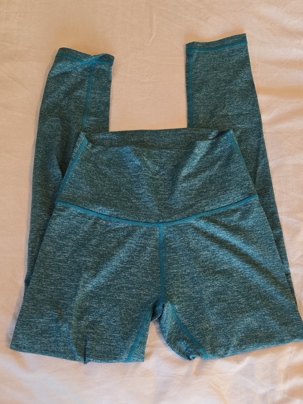 Born Primitive Teal Marled High-Rise Leggings